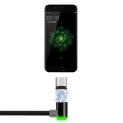 Dades del cable USB magnètic tipus C de colze de 2A