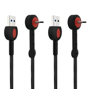 Venda a l'engròs de cable USB de telèfon mòbil de tipus C de 90 graus