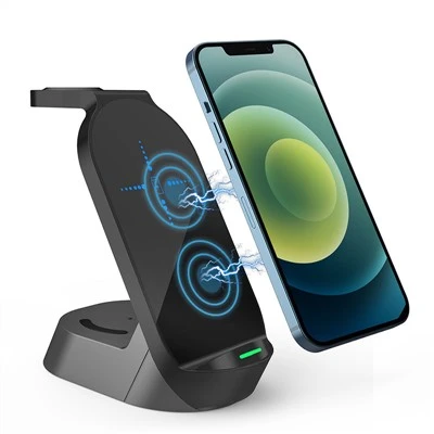 Suport de carregador de telèfon mòbil de cotxe sense fil de 10 w