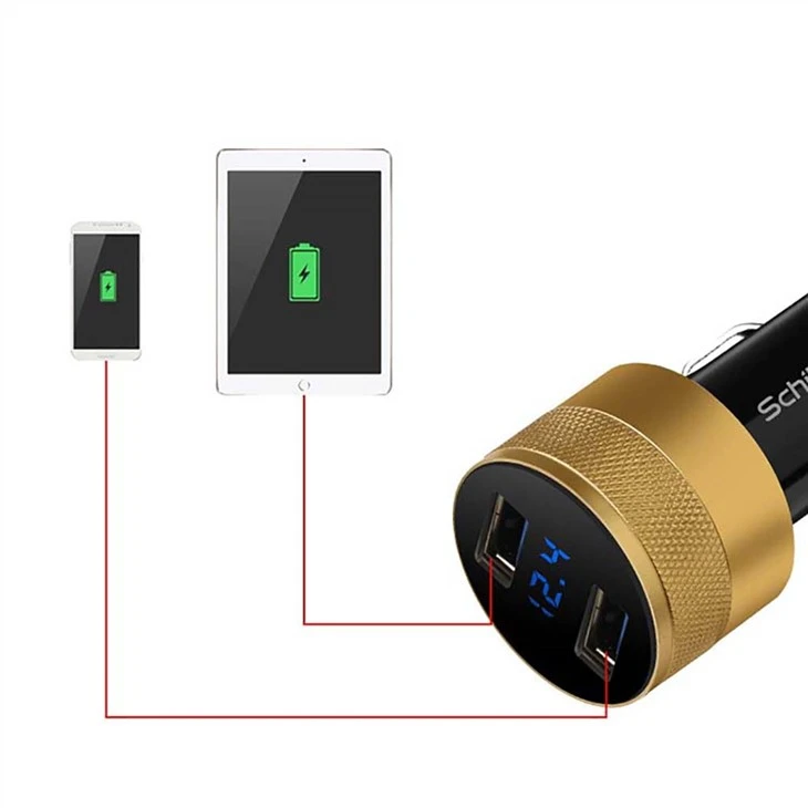 Top Hot Selling New Dual USB Car Charger With 2 Ports Top Hot Selling New Dual USB Car Charger With 2 Ports
